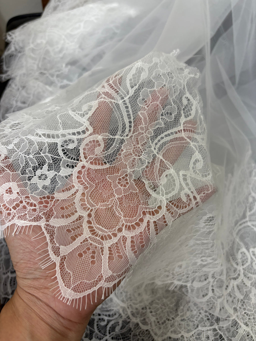 瑪妮 新娘飾品 新娘頭紗 雙層 蕾絲氣質 婚禮短頭紗